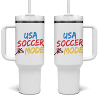 USA Soccer Mode Tumbler With Handle United States Team Pride