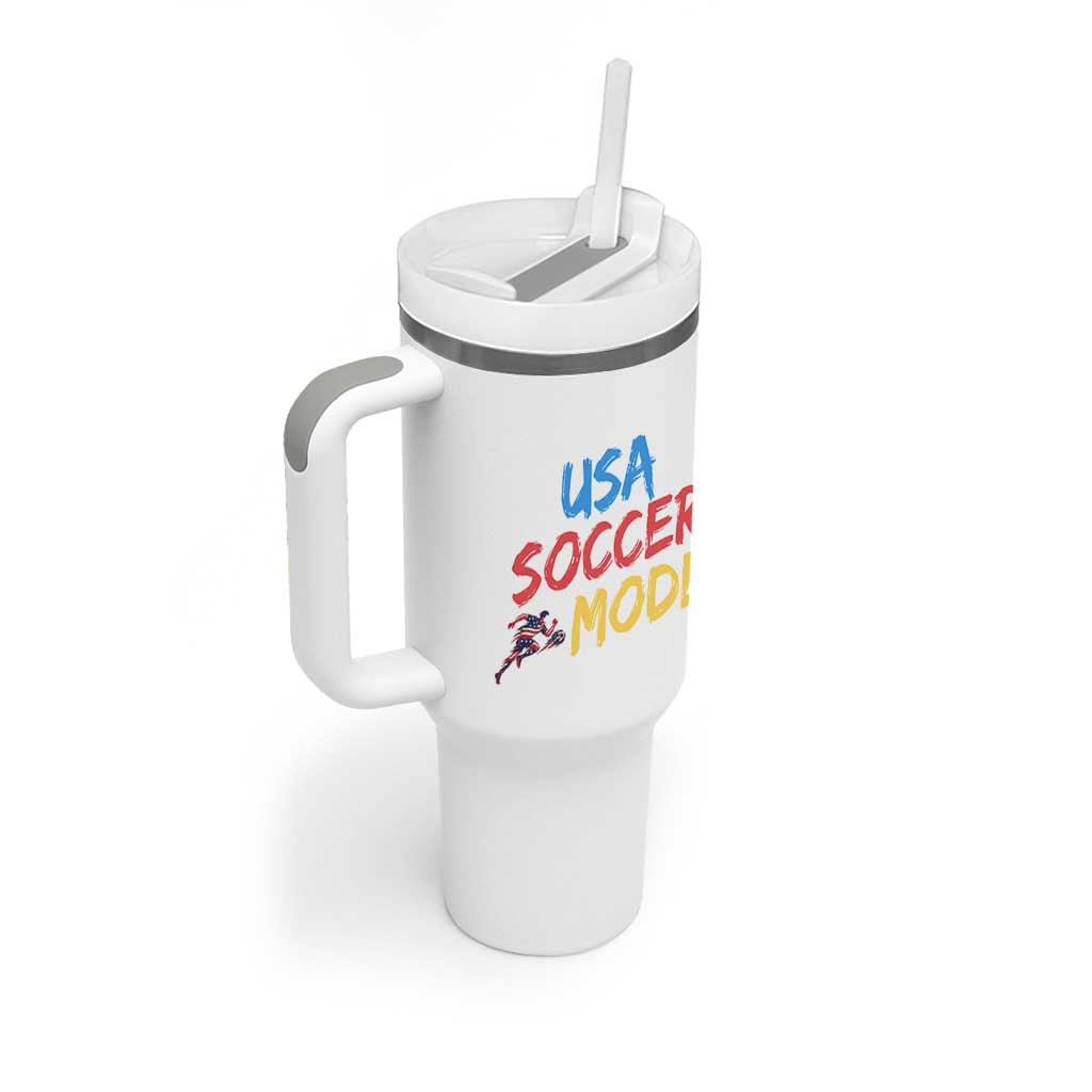 USA Soccer Mode Tumbler With Handle United States Team Pride
