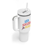 USA Soccer Mode Tumbler With Handle United States Team Pride