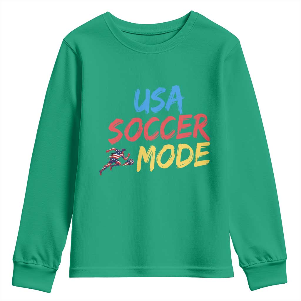 USA Soccer Mode Youth Sweatshirt United States Team Pride
