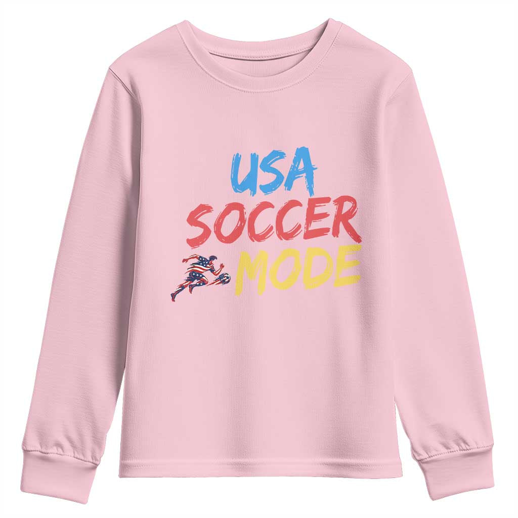 USA Soccer Mode Youth Sweatshirt United States Team Pride