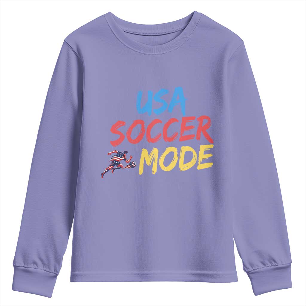 USA Soccer Mode Youth Sweatshirt United States Team Pride