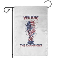 We Are Champions Garden Flag USA Soccer Lover Gift