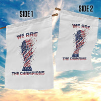 We Are Champions Garden Flag USA Soccer Lover Gift