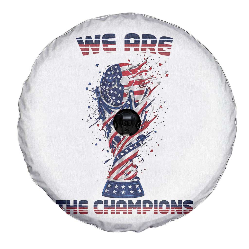 We Are Champions Spare Tire Cover USA Soccer Lover Gift