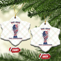 We Are Champions Ceramic Ornament USA Soccer Lover Gift