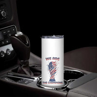 We Are Champions Skinny Tumbler USA Soccer Lover Gift