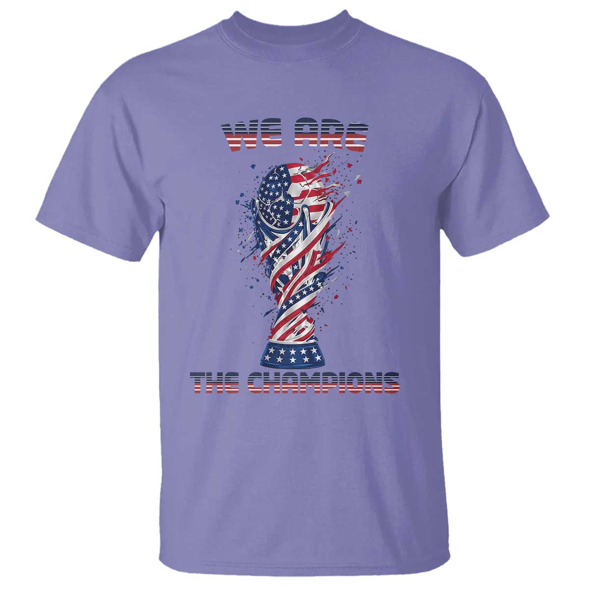 We Are Champions T Shirt USA Soccer Lover Gift