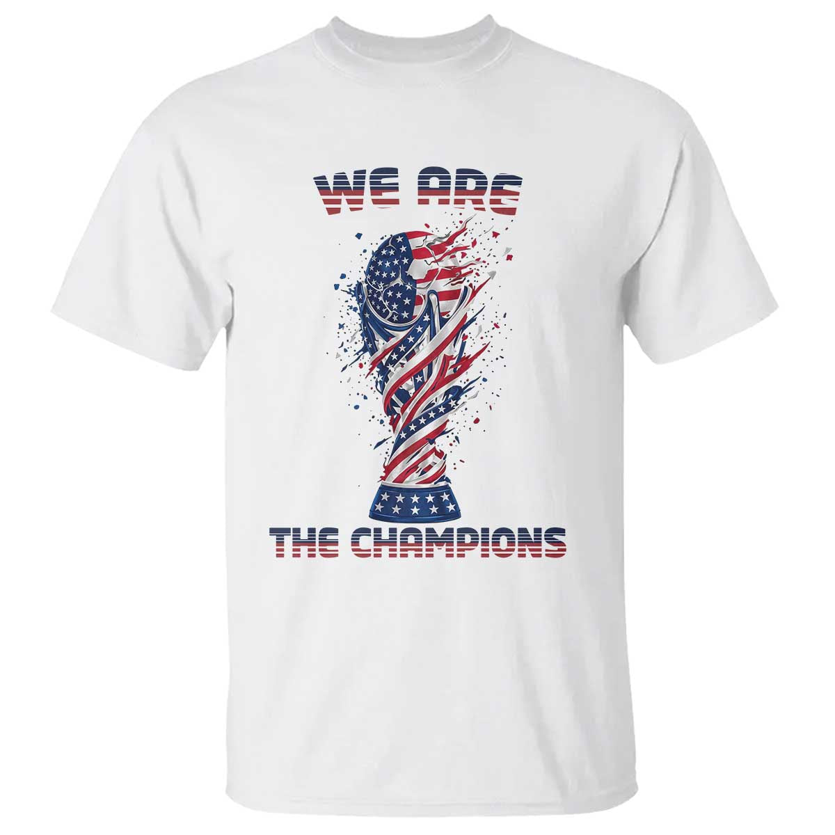 We Are Champions T Shirt USA Soccer Lover Gift