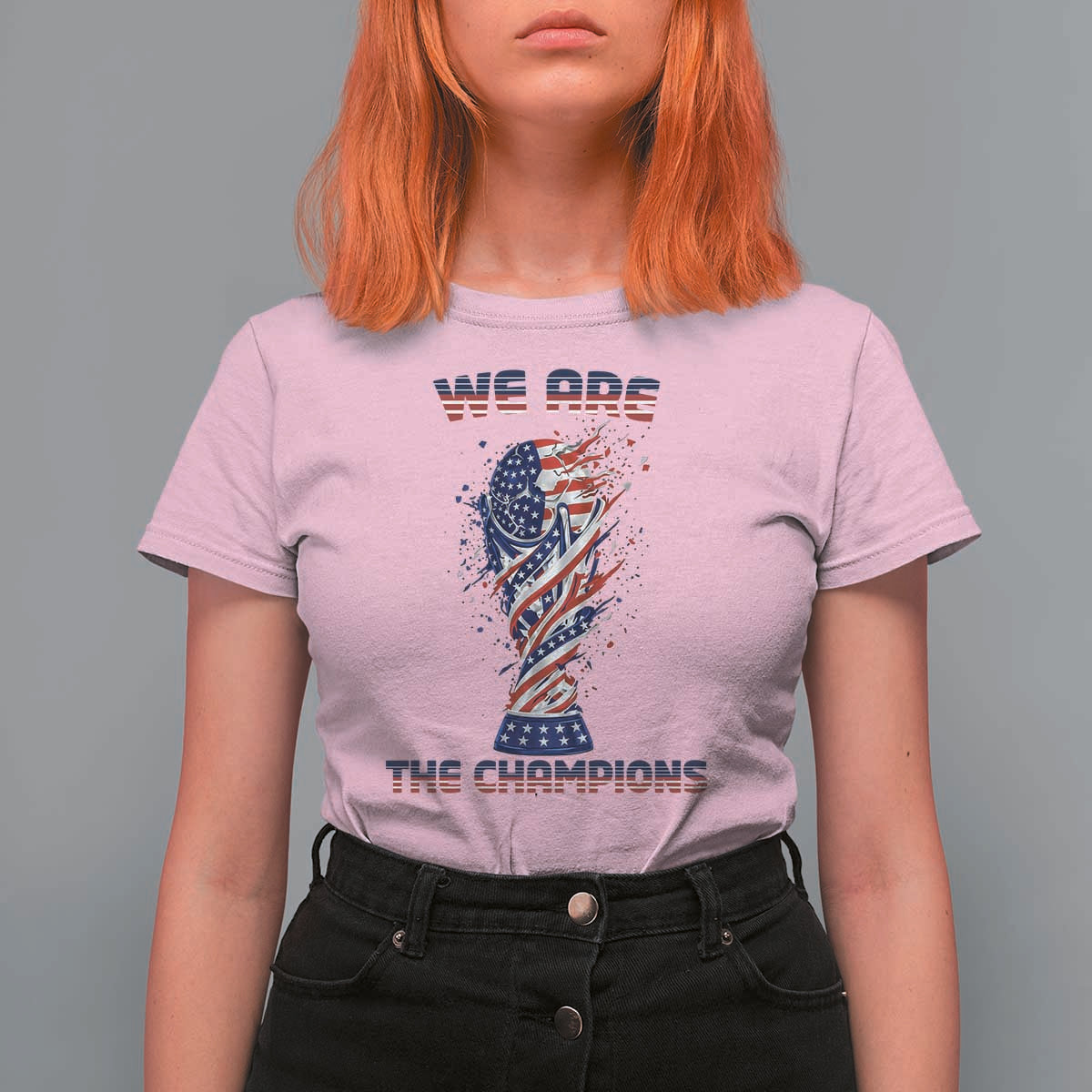 We Are Champions T Shirt For Women USA Soccer Lover Gift