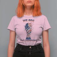 We Are Champions T Shirt For Women USA Soccer Lover Gift