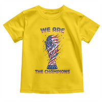 We Are Champions Toddler T Shirt USA Soccer Lover Gift