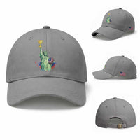 Statue Of Liberty Soccer Cup Baseball Cap USA Soccer Lover Gift