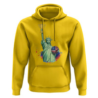 Statue Of Liberty Soccer Cup Hoodie USA Soccer Lover Gift