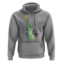 Statue Of Liberty Soccer Cup Hoodie USA Soccer Lover Gift