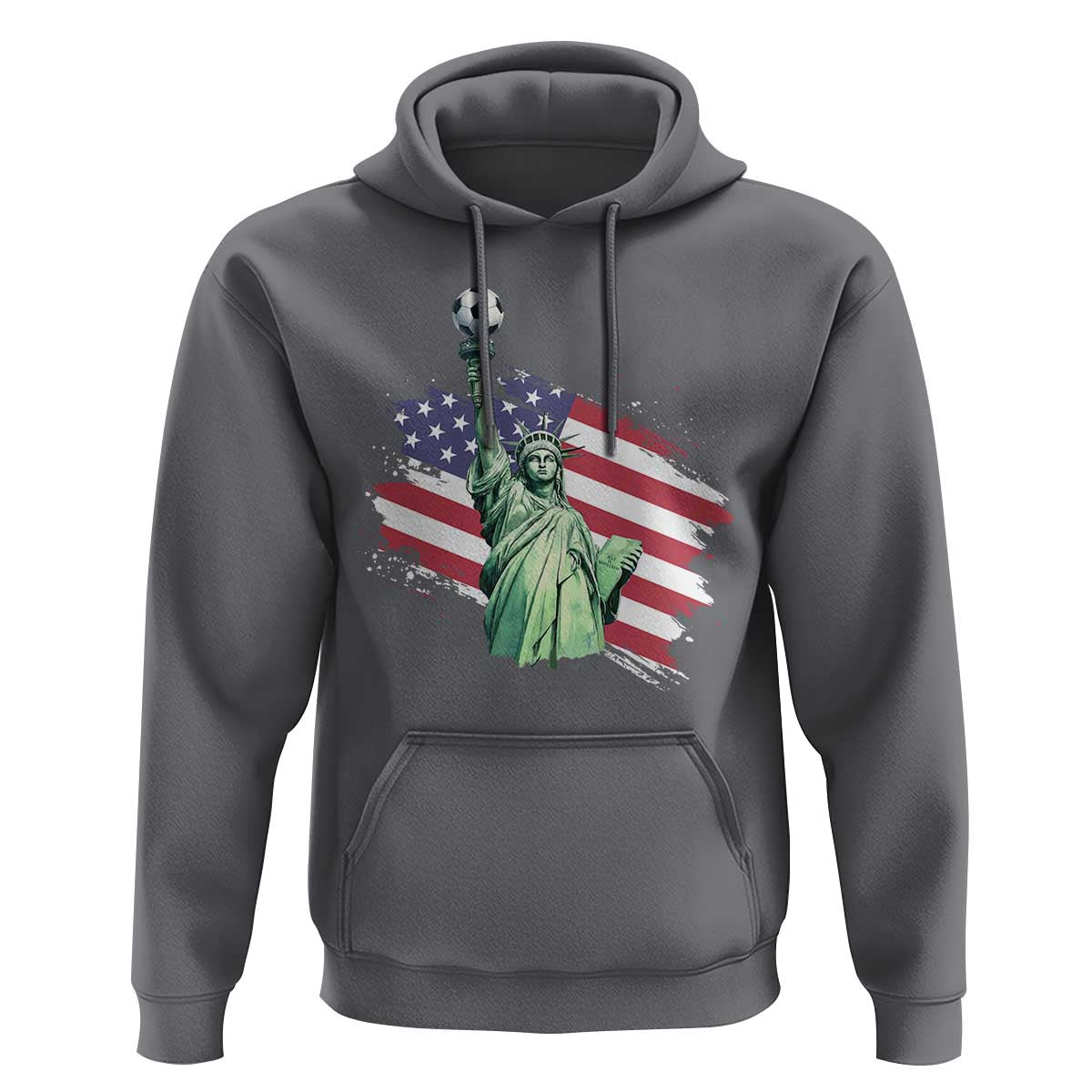 Statue Of Liberty Soccer Lover Hoodie New Yorker Fan Gift