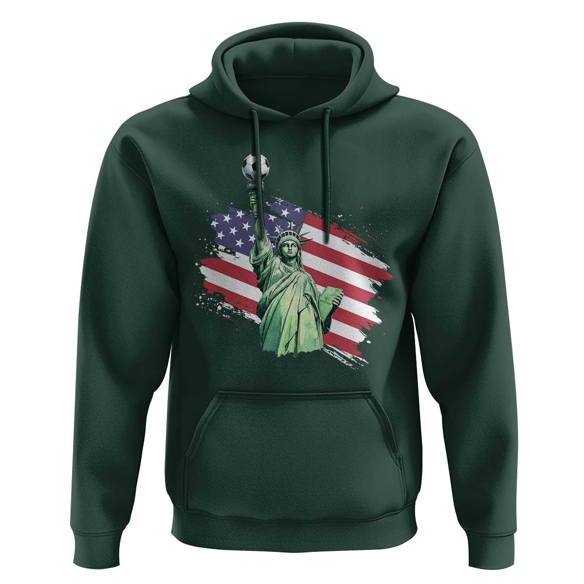 Statue Of Liberty Soccer Lover Hoodie New Yorker Fan Gift