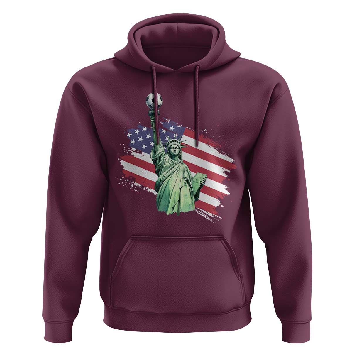 Statue Of Liberty Soccer Lover Hoodie New Yorker Fan Gift