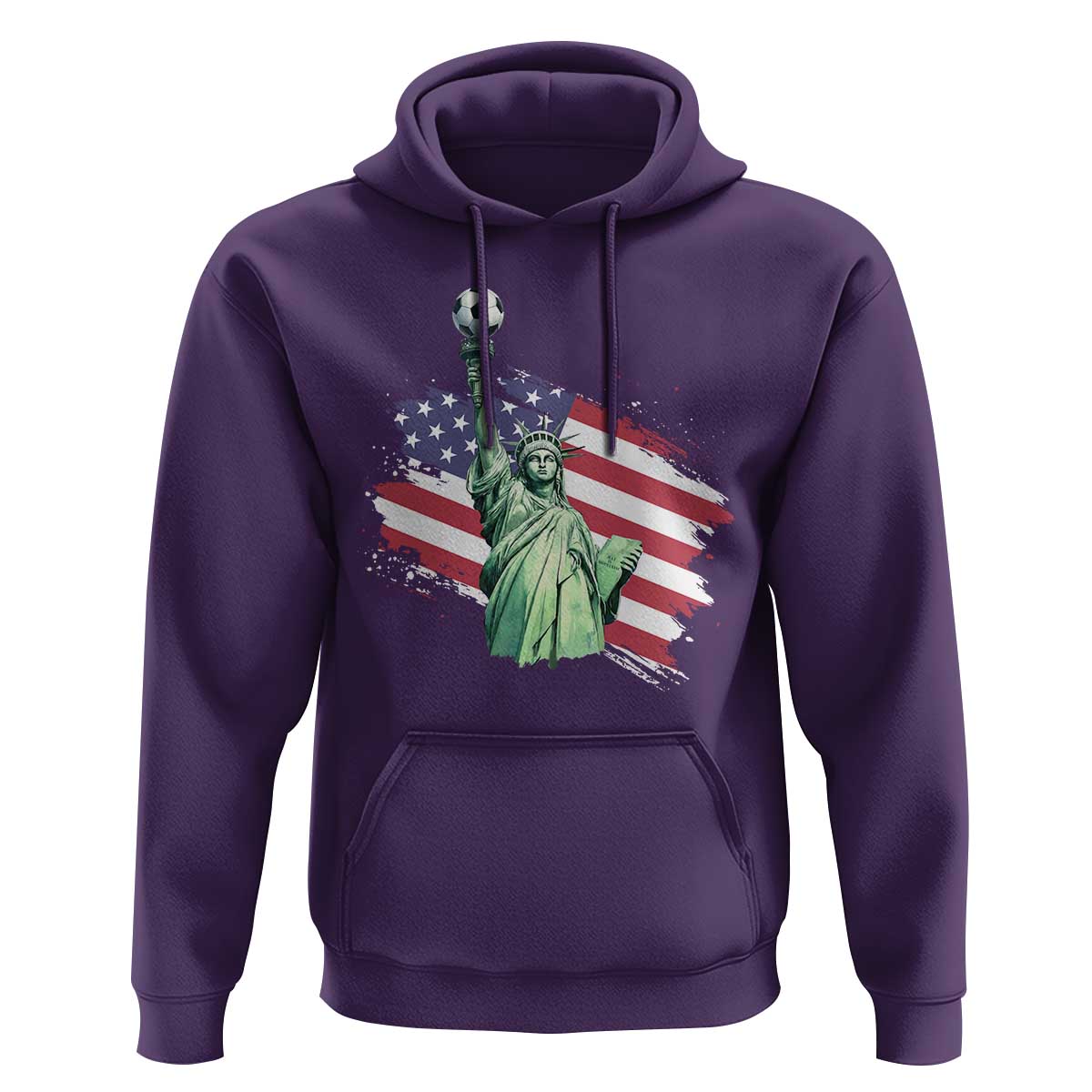 Statue Of Liberty Soccer Lover Hoodie New Yorker Fan Gift