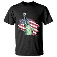 Statue Of Liberty Soccer Lover T Shirt New Yorker Fan Gift
