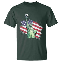 Statue Of Liberty Soccer Lover T Shirt New Yorker Fan Gift