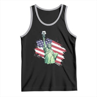 Statue Of Liberty Soccer Lover Tank Top New Yorker Fan Gift
