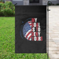 My Goal Is To Deny Yours Garden Flag Soccer Goalie Gift