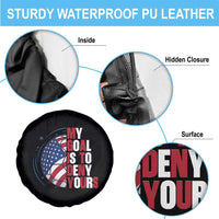 My Goal Is To Deny Yours Spare Tire Cover Soccer Goalie Gift