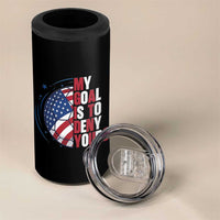 My Goal Is To Deny Yours 4 in 1 Can Cooler Tumbler Soccer Goalie Gift