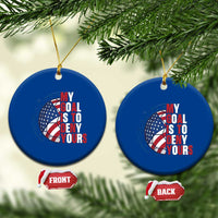 My Goal Is To Deny Yours Ceramic Ornament Soccer Goalie Gift