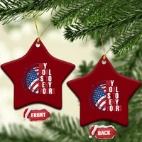 My Goal Is To Deny Yours Ceramic Ornament Soccer Goalie Gift