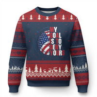 My Goal Is To Deny Yours Ugly Christmas Sweater Soccer Goalie Gift