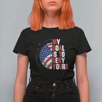 My Goal Is To Deny Yours T Shirt For Women Soccer Goalie Gift