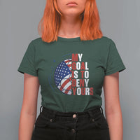My Goal Is To Deny Yours T Shirt For Women Soccer Goalie Gift