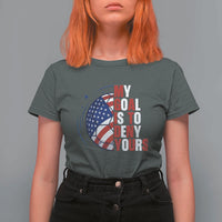 My Goal Is To Deny Yours T Shirt For Women Soccer Goalie Gift
