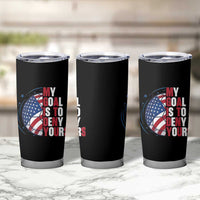 My Goal Is To Deny Yours Tumbler Cup Soccer Goalie Gift