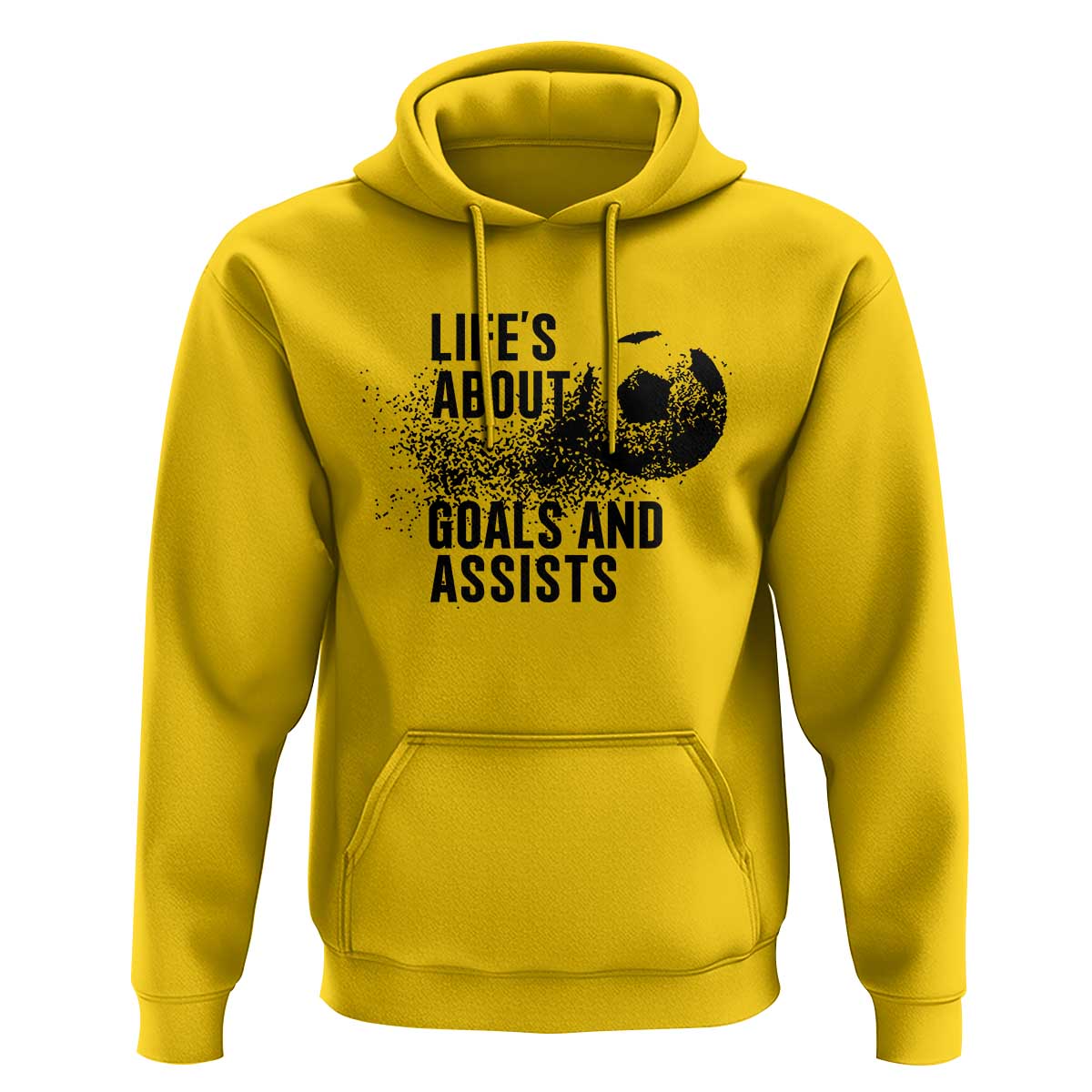 Funny Life Is About Goals And Assists Hoodie Goalkeepers Gifts