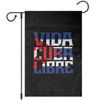 Viva Cuba Libre Garden Flag Cuban Freedom Supporter