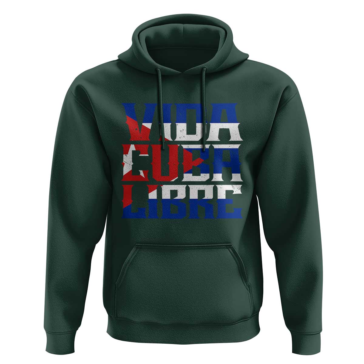 Viva Cuba Libre Hoodie Cuban Freedom Supporter