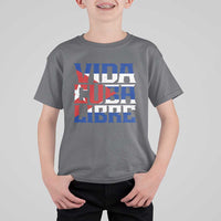 Viva Cuba Libre T Shirt For Kid Cuban Freedom Supporter