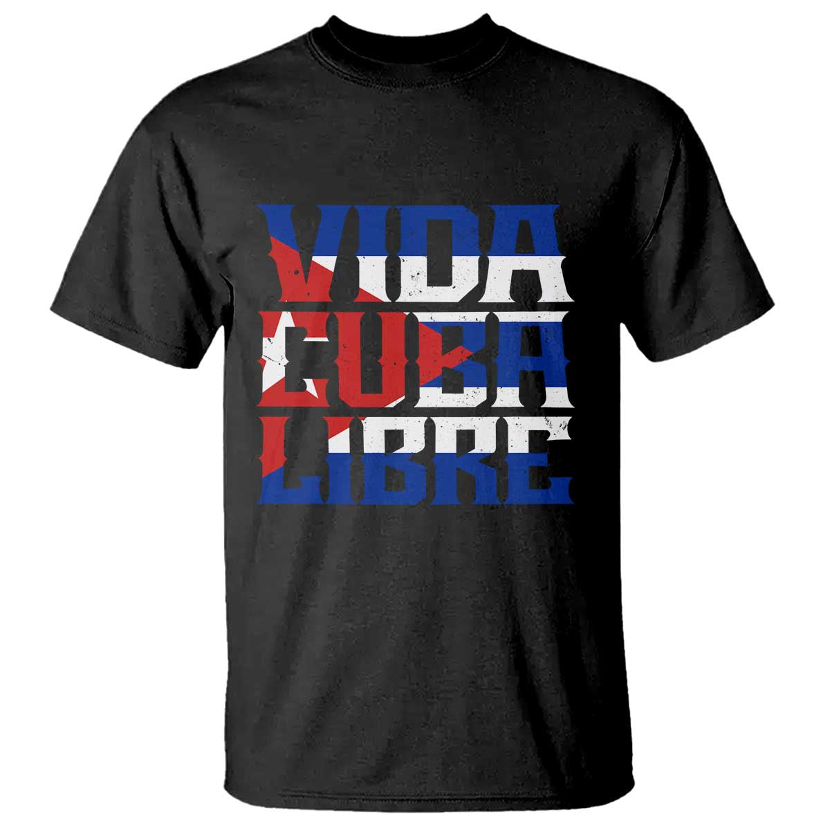 Viva Cuba Libre T Shirt Cuban Freedom Supporter