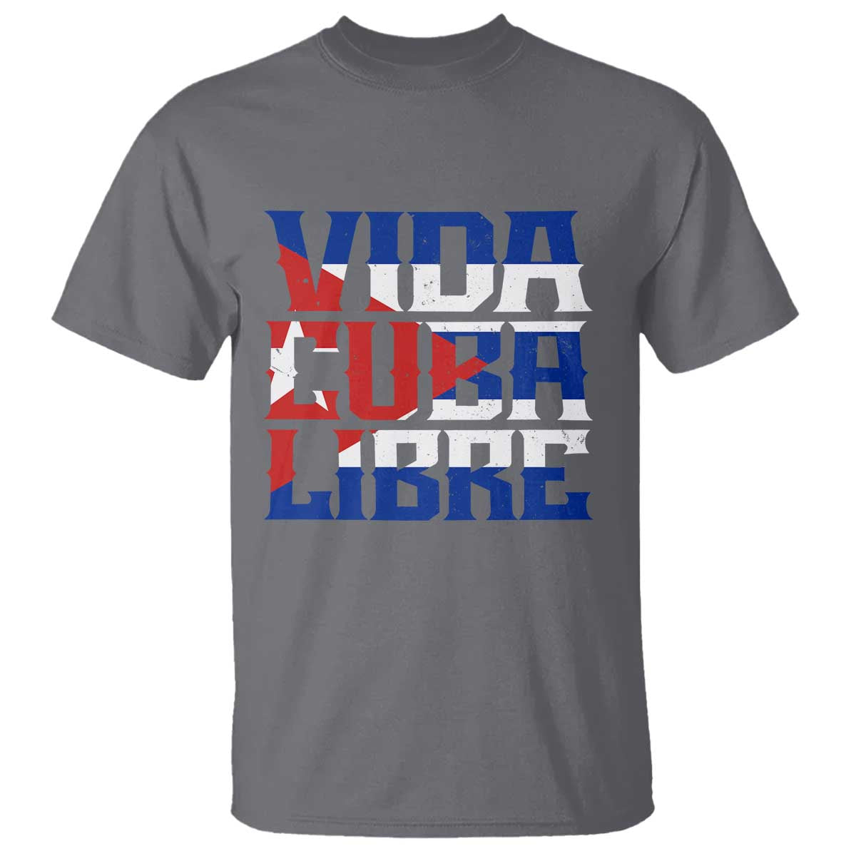 Viva Cuba Libre T Shirt Cuban Freedom Supporter