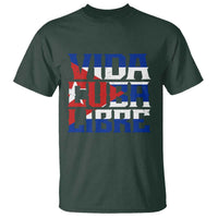 Viva Cuba Libre T Shirt Cuban Freedom Supporter