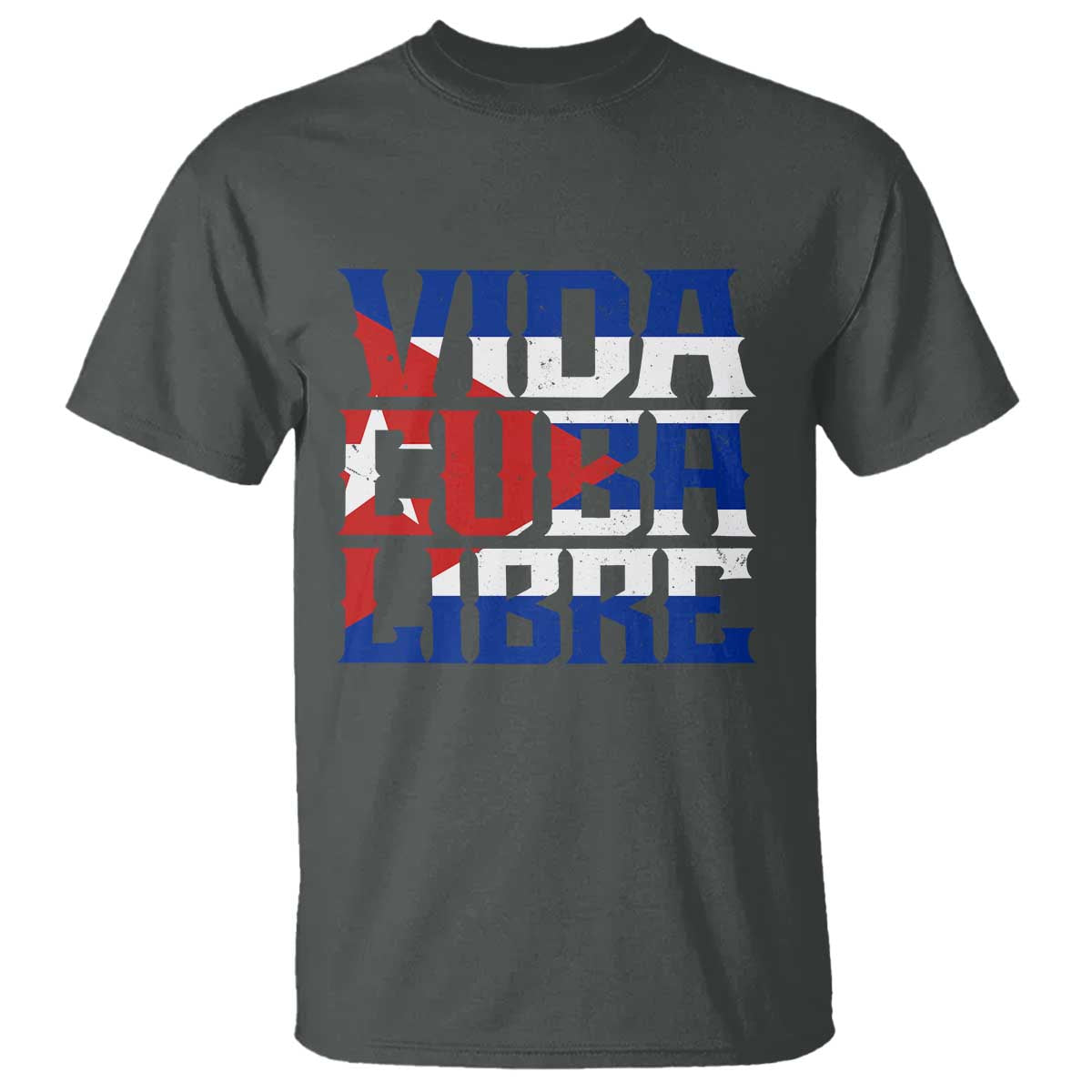 Viva Cuba Libre T Shirt Cuban Freedom Supporter