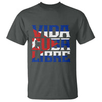 Viva Cuba Libre T Shirt Cuban Freedom Supporter