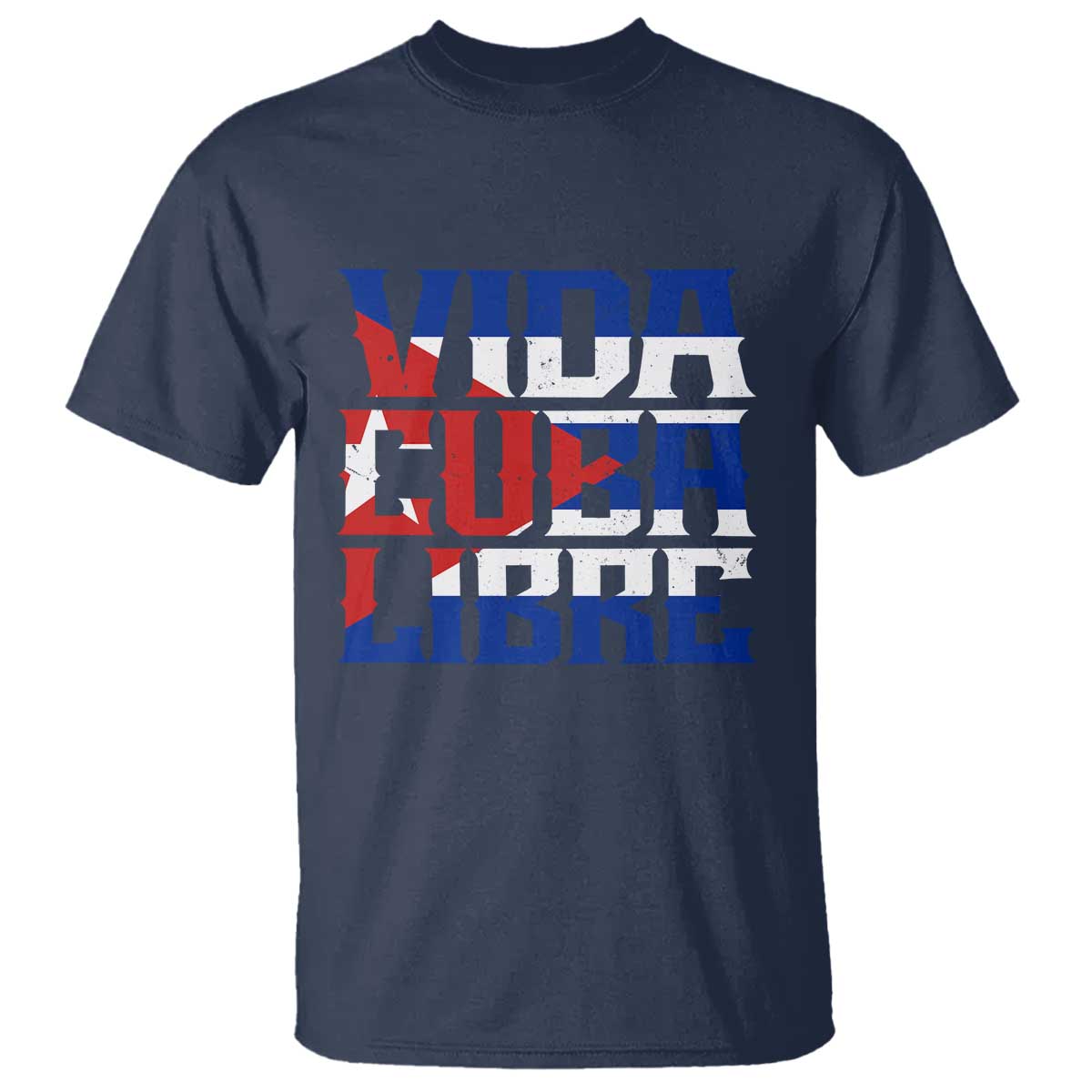 Viva Cuba Libre T Shirt Cuban Freedom Supporter