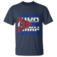 Viva Cuba Libre T Shirt Cuban Freedom Supporter