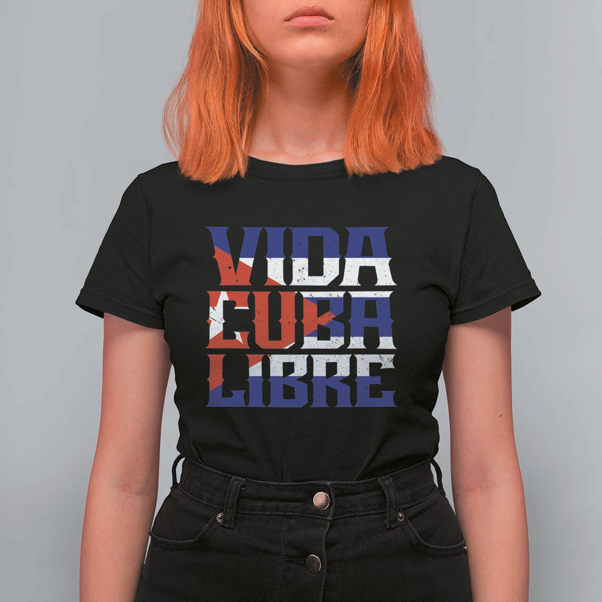 Viva Cuba Libre T Shirt For Women Cuban Freedom Supporter