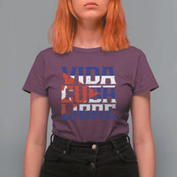Viva Cuba Libre T Shirt For Women Cuban Freedom Supporter