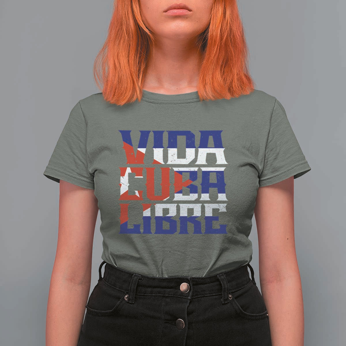 Viva Cuba Libre T Shirt For Women Cuban Freedom Supporter